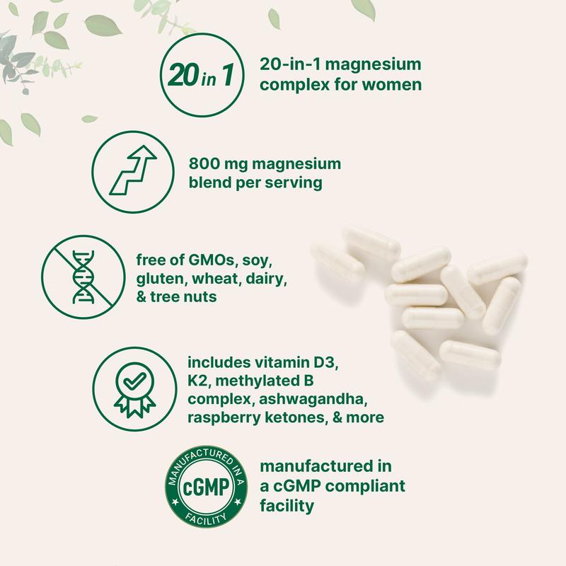 20-in-1  Magnesium Complex for Women