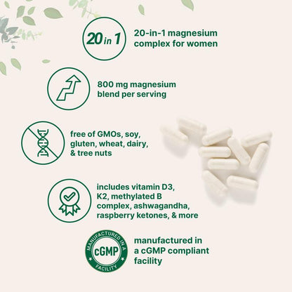 20-in-1  Magnesium Complex for Women