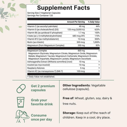 20-in-1  Magnesium Complex for Women