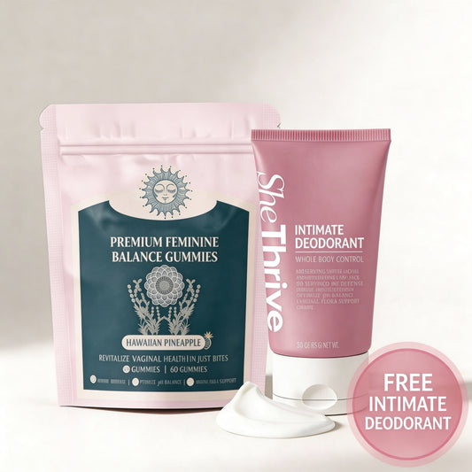 Probiotic Gummies + Free Deodorant